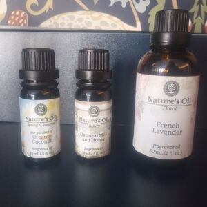 Nature's Oil Fragrance Oils (3)
